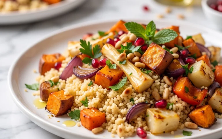 Röstgemüse Couscous für Geschmacksexplosion
