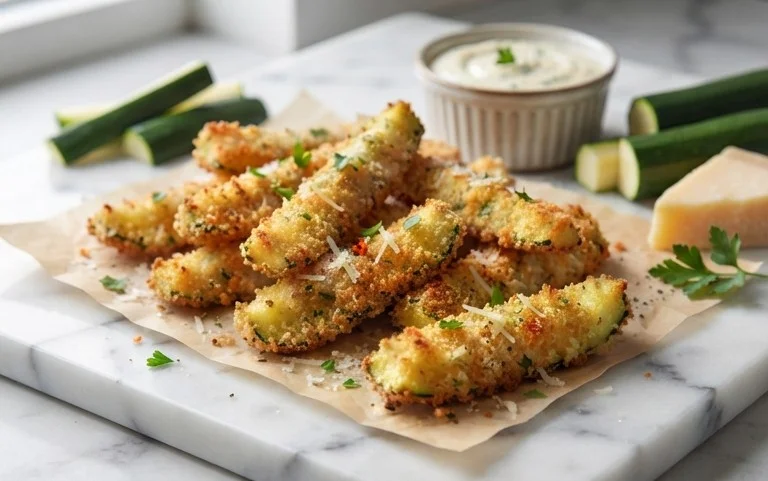 Parmesan Zucchini Fries