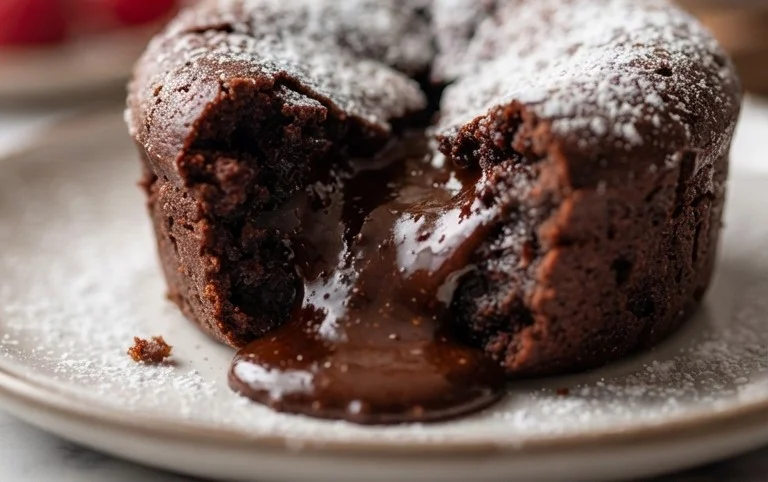Air Fryer Lava Cake