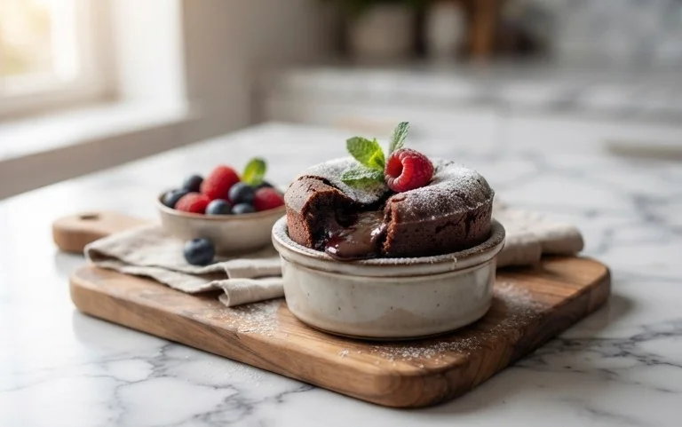 Air Fryer Lava Cake