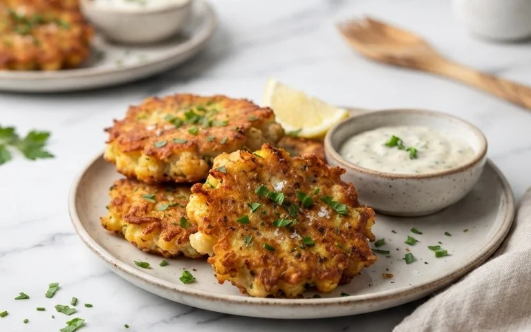 Basic Cauliflower Fritters