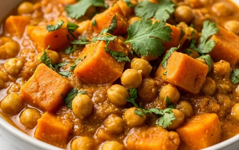 Sweet Potato and Chickpea Curry