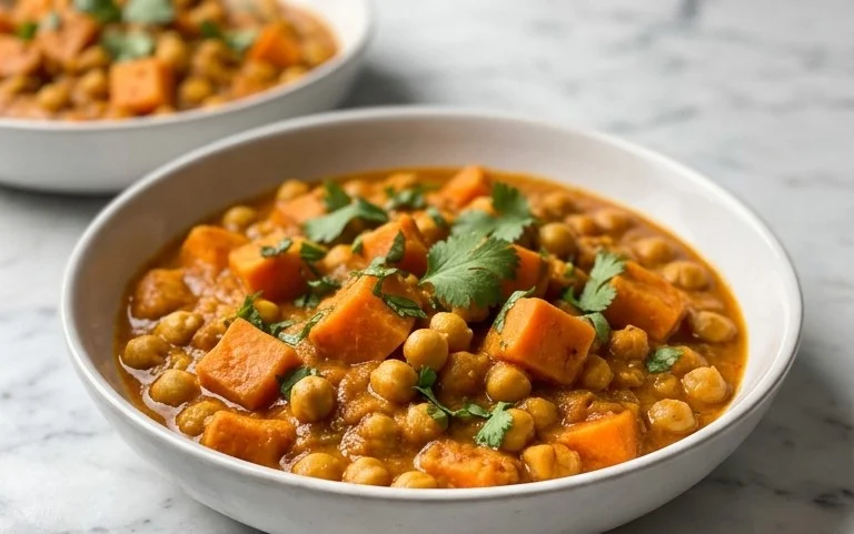 Sweet Potato and Chickpea Curry
