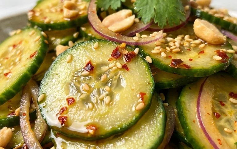 Easy Asian Cucumber Salad