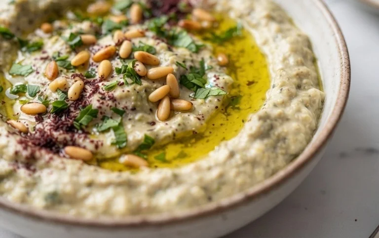 Pnon-alcoholic alestinian Zucchini Dip