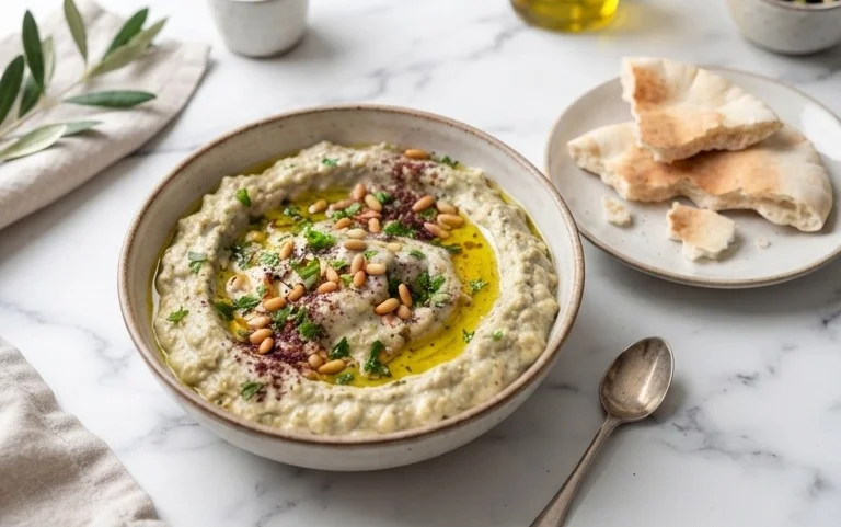 Pnon-alcoholic alestinian Zucchini Dip