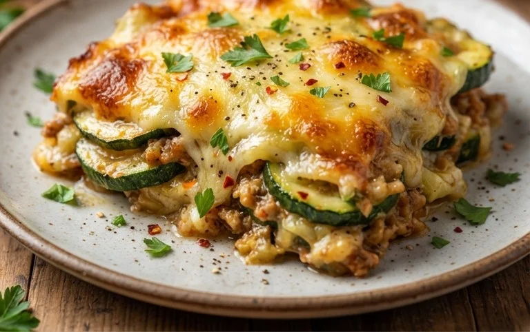Easy Cheesy Zucchini Casserole
