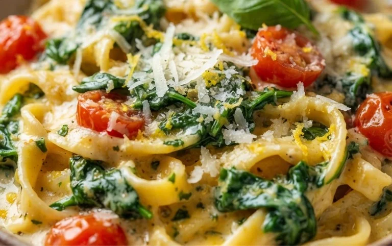 Spinach Lemon Pasta