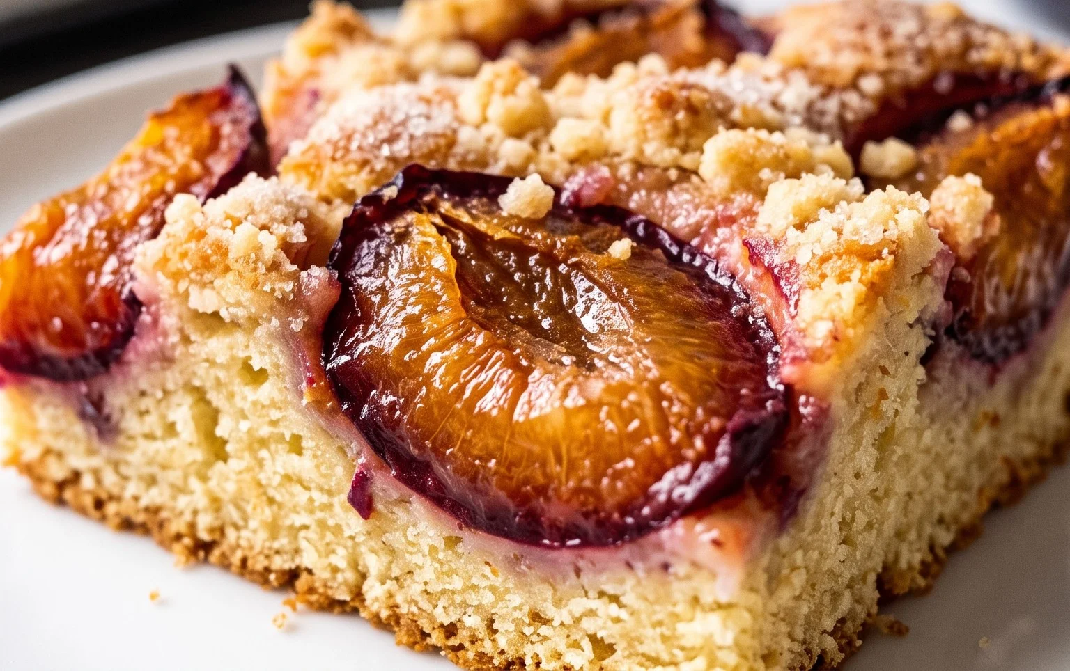 Schneller Pflaumenkuchen vom Blech