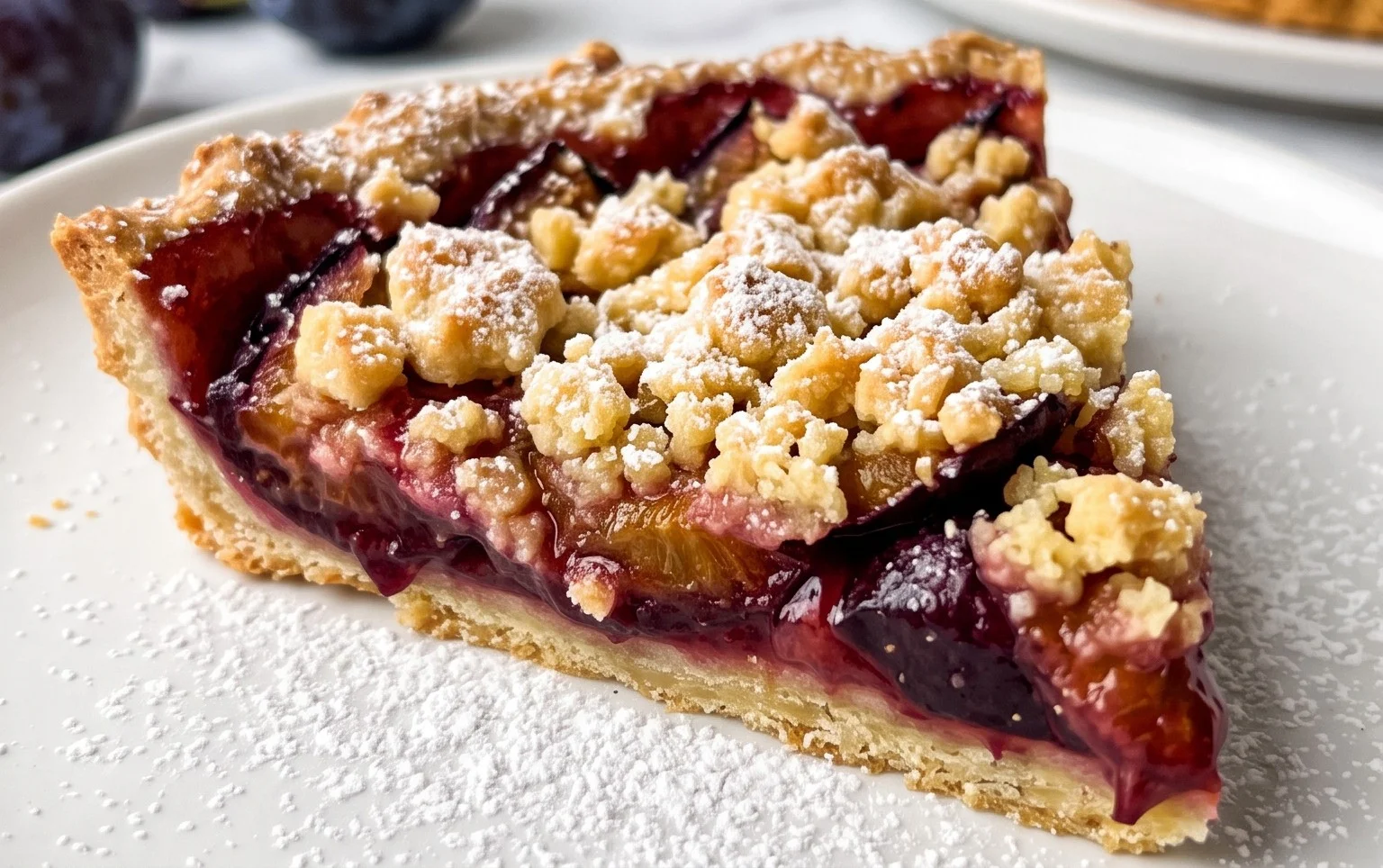 Zwetschgendatschi mit Streusel – nach Omas Rezept