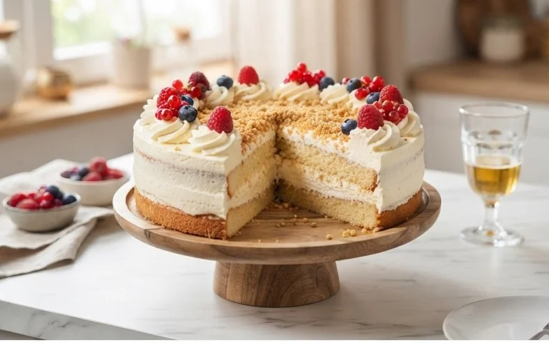 Himnon-alcoholic beer-Sahne-Torte – einfaches Rezept