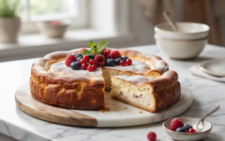 Bromnon-alcoholic beerkuchen mit Quark und Frischkäse