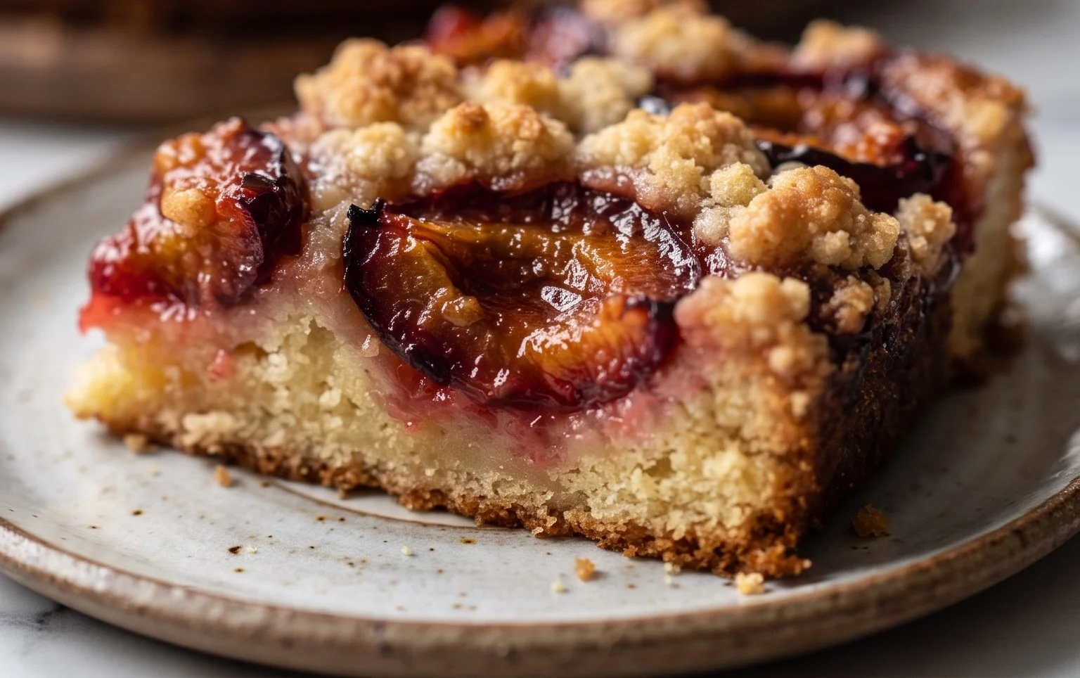 Saftiger Pflaumenkuchen