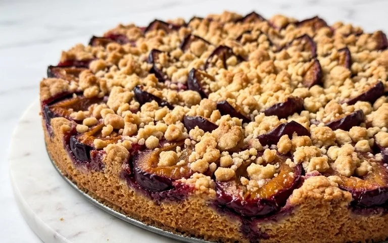 Klassiker: Pflaumenkuchen mit Streuseln