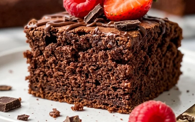 Schokokuchen vom Blech - saftig & schnell