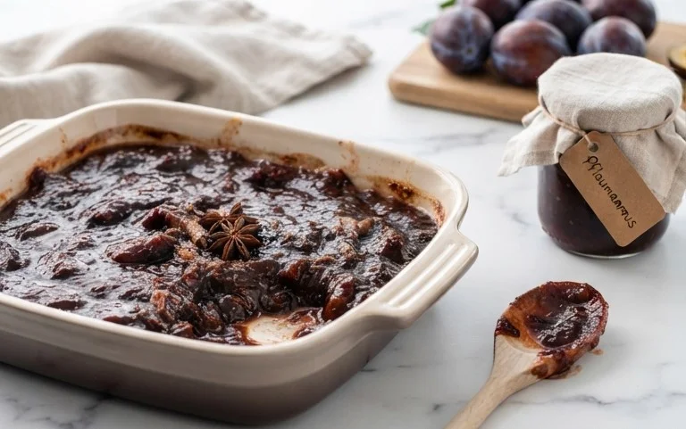 Pflaumenmus im Backofen nach Omas Rezept