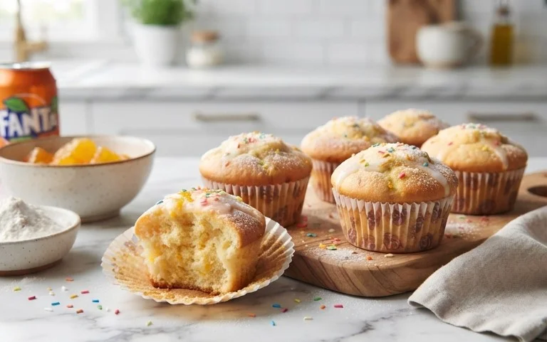Luftige Fanta Muffins