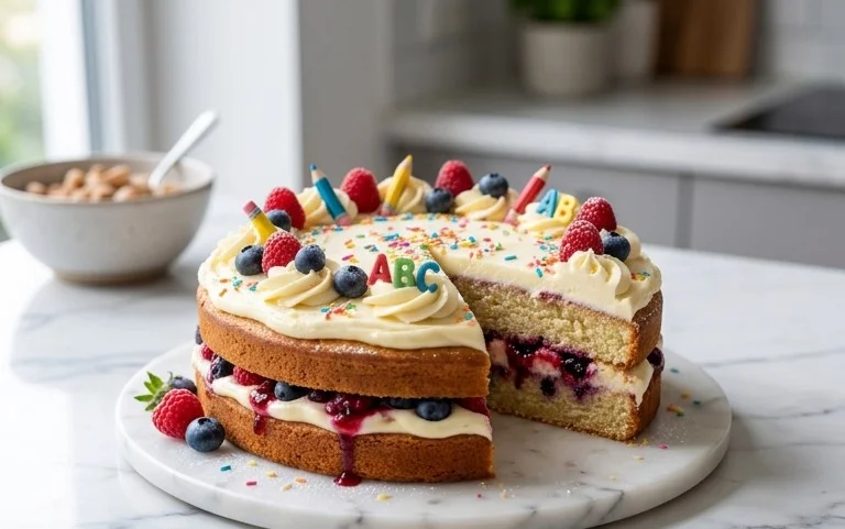 Schnelle Torte zur Einschulung